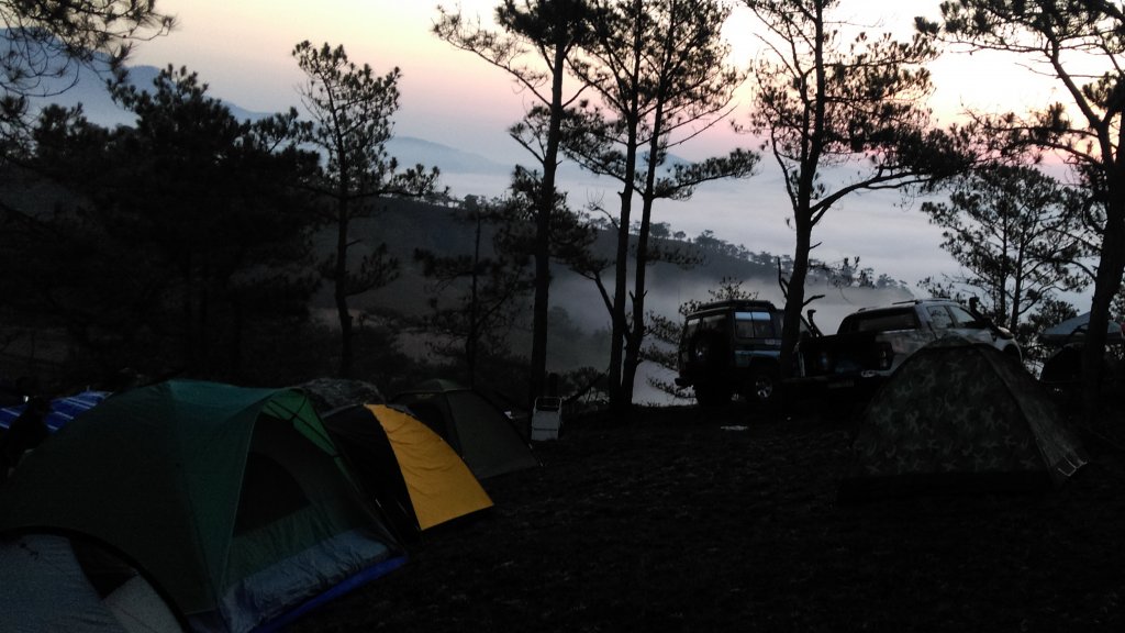 Thuê lều cắm trại ở Đà Lạt