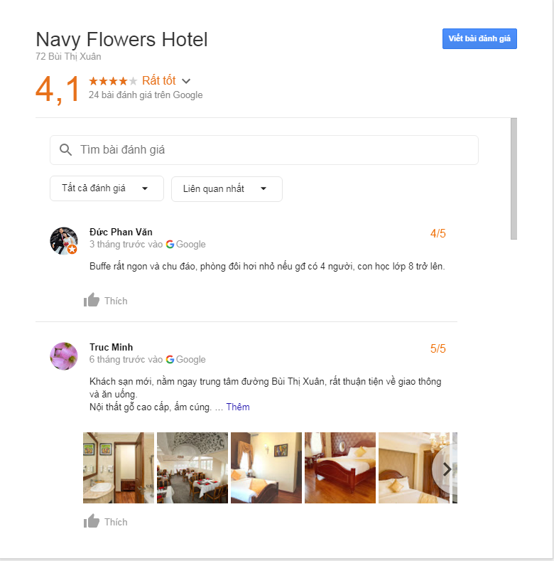 Đánh giá về Khách sạn Navy Flower Đà Lạt