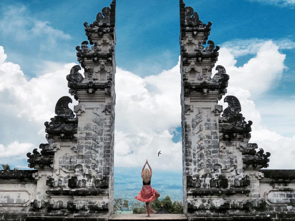 Cổng trời Bali ở indonesia