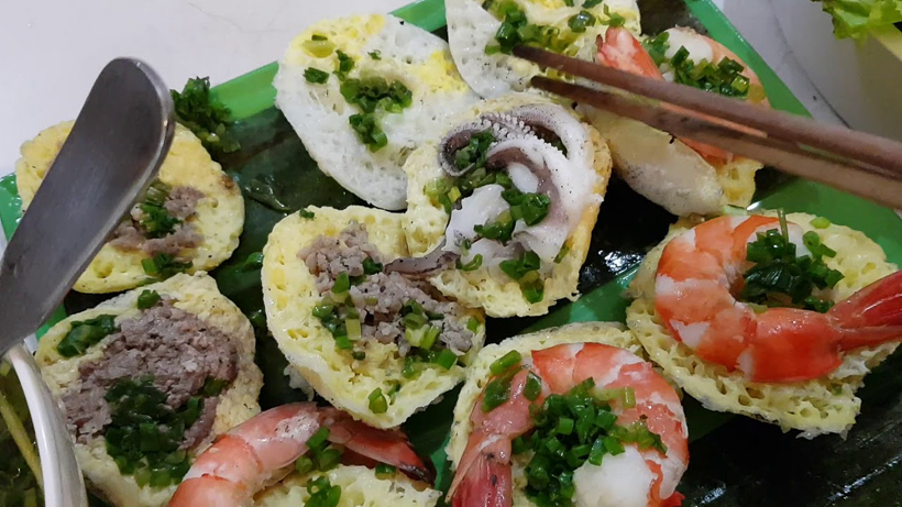 Bánh căn ở Đà Lạt
