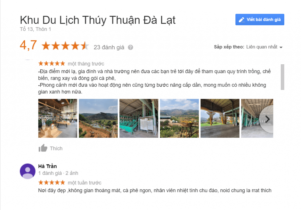 Review khu du lịch Thủy Thuận