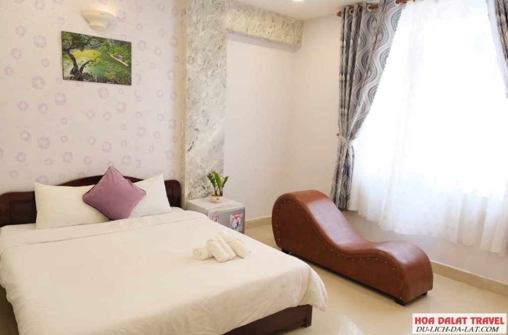 Dalat Colico Hotel- phòng ngủ