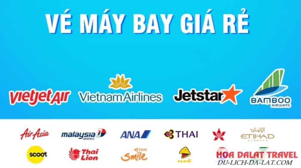 giá vé máy bay từ Sài Gòn đến Đà Lạt