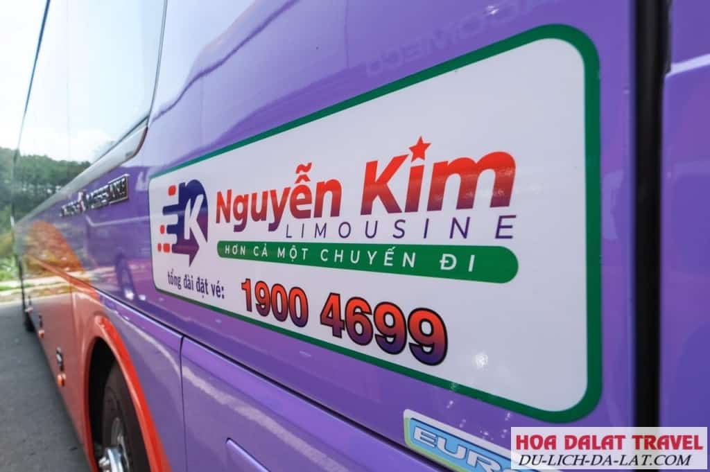 Đặt vé online Nguyễn Kim limousine giường đôi