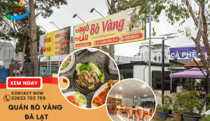 Quán Bò Vàng Đà Lạt