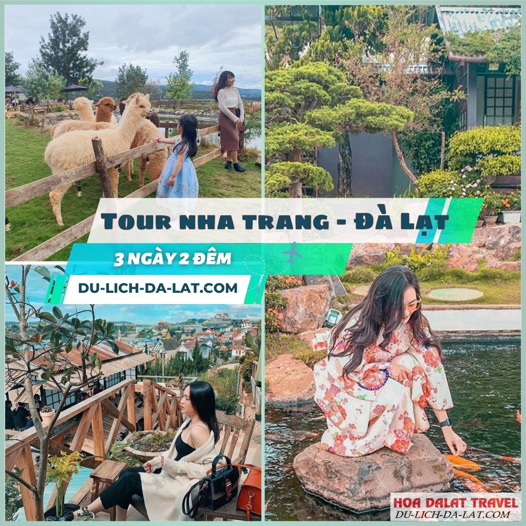 Đặt ngay tour Nha Trang Đà Lạt 3N2Đ check in các địa điểm hot