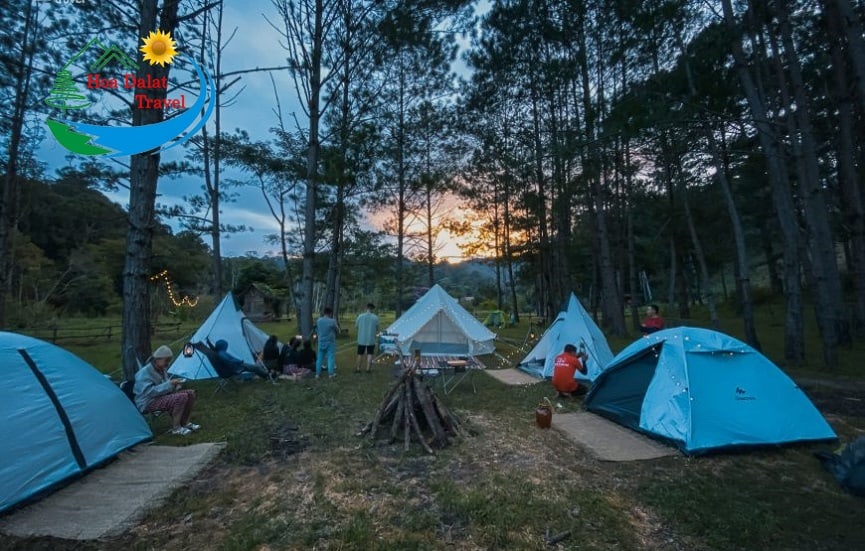 Khu vực cắm trại – teambuilding rộng rãi và đẹp