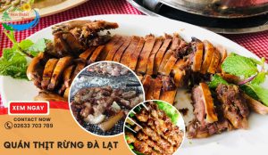 Quán thịt rừng Đà Lạt