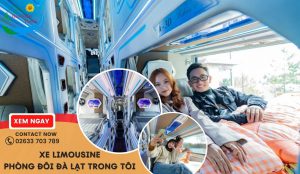 Xe Limousine phòng đôi Đà Lạt Trong Tôi