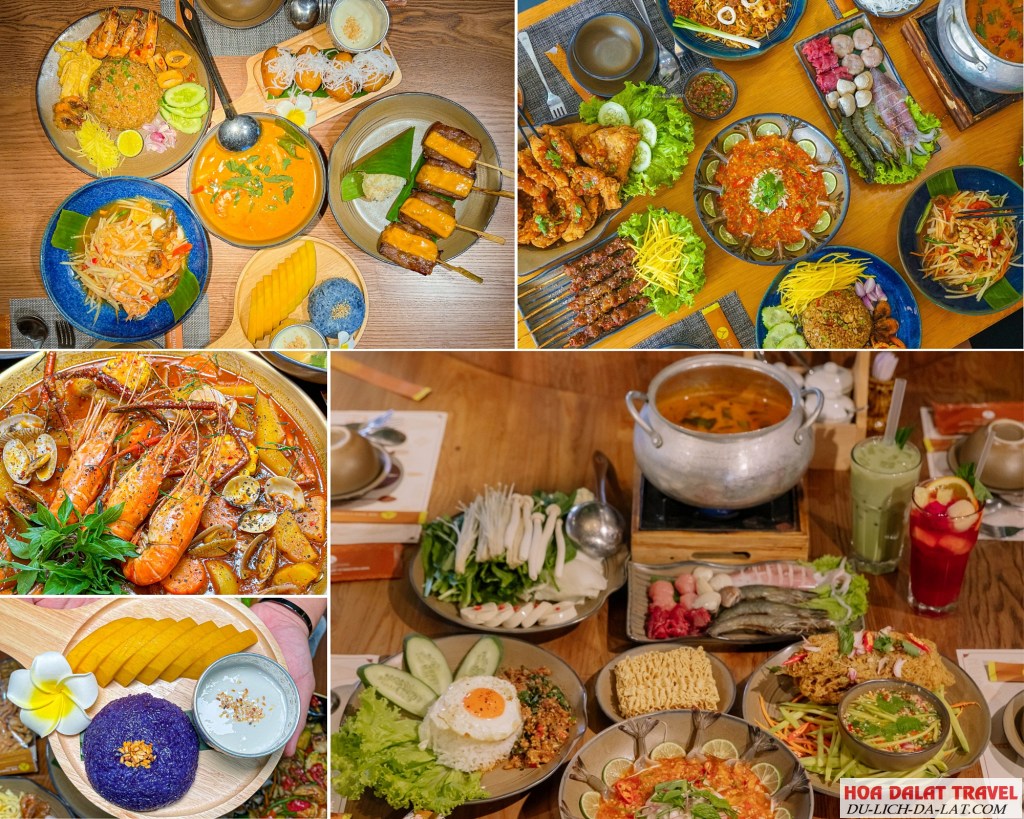Món lẩu và thực đơn đa dạng, phong phú của The Thai Cuisine
