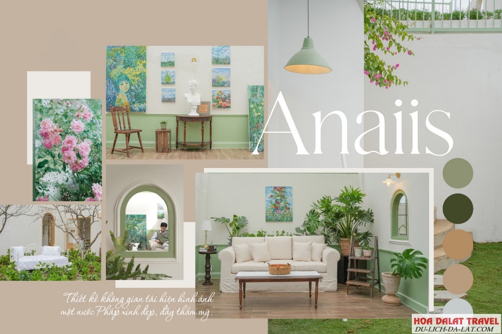 Anaiis Concept & Cafe - Nét Châu Âu phôi pha giữa thiên đường Đà Lạt