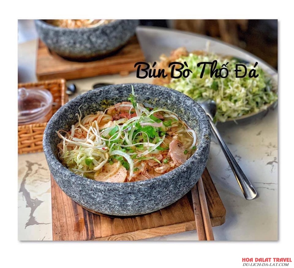 Bún bò thố đá Đà Lạt An An House