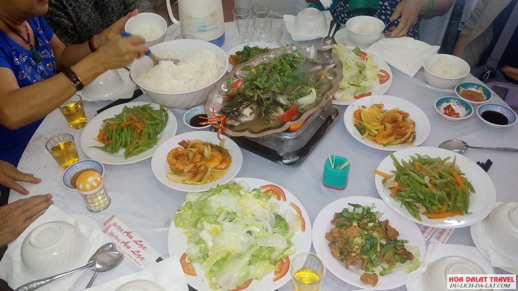 Nhà hàng Âu Lạc - món ăn
