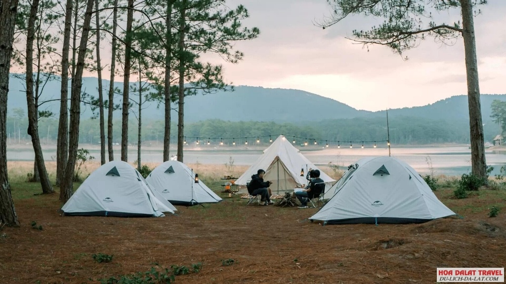 Hồ Tuyền Lâm - Địa điểm lý tưởng để cắm trại