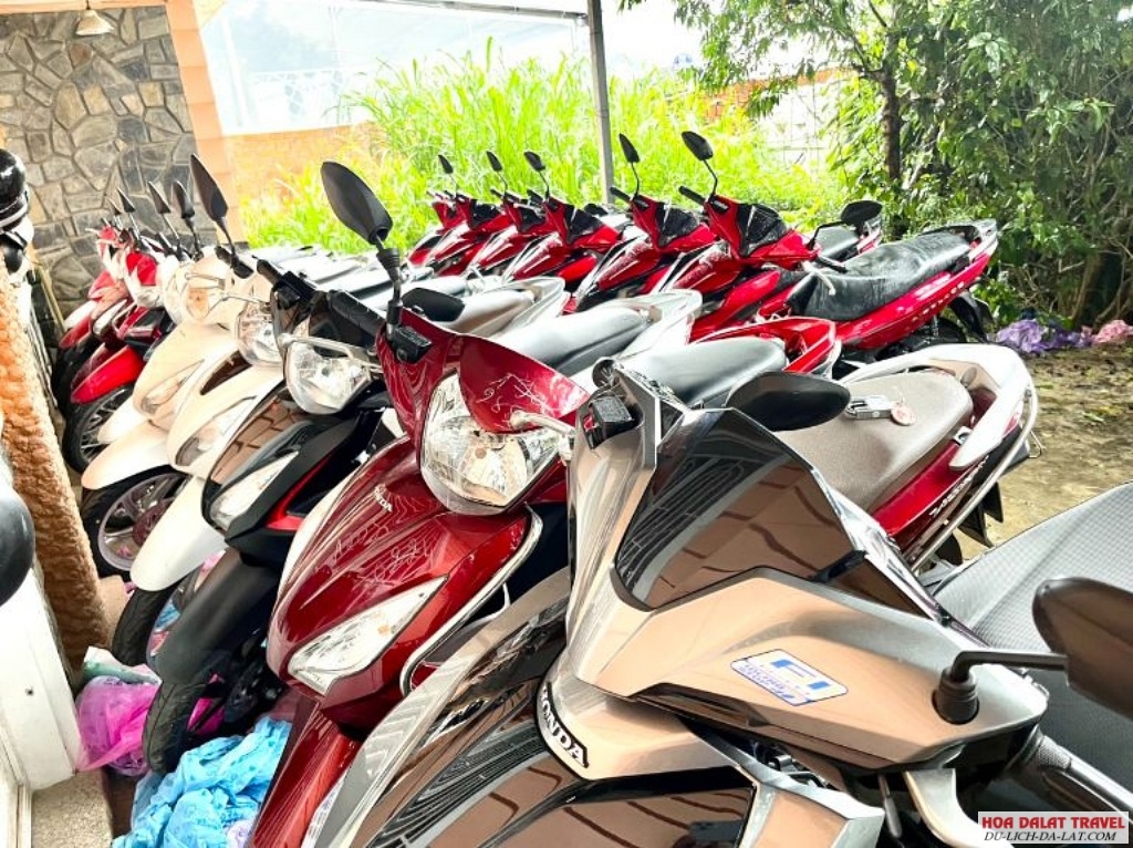 Thuê xe máy đường Bà Huyện Thanh Quan Đà Lạt
