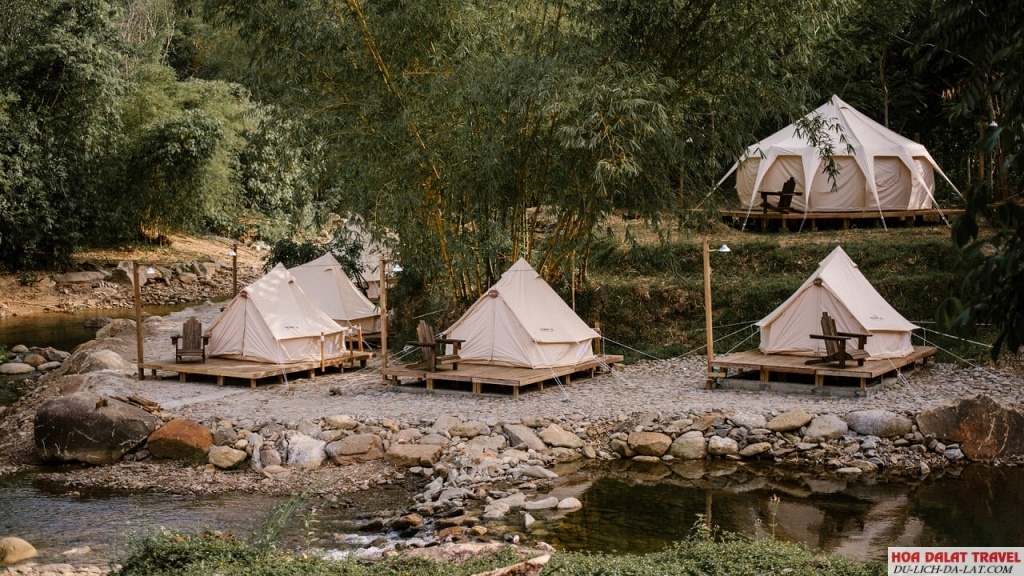 glamorous camping Đà Lạt