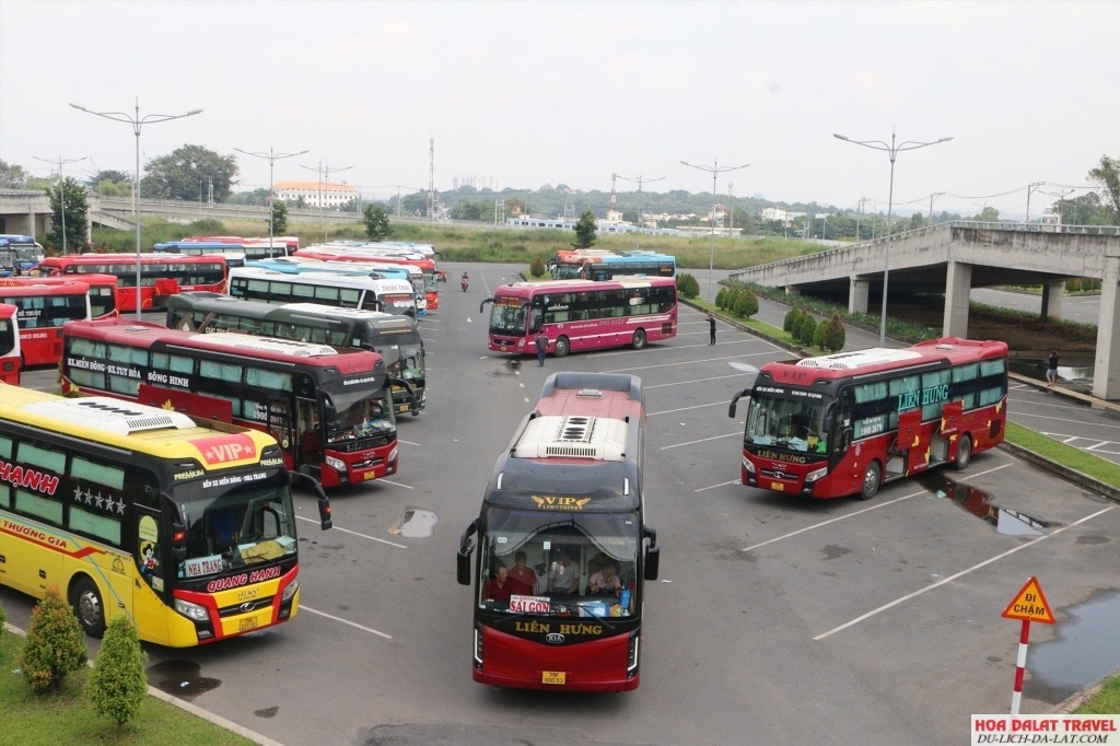 tuyến xe khách tại các tỉnh miền Trung
