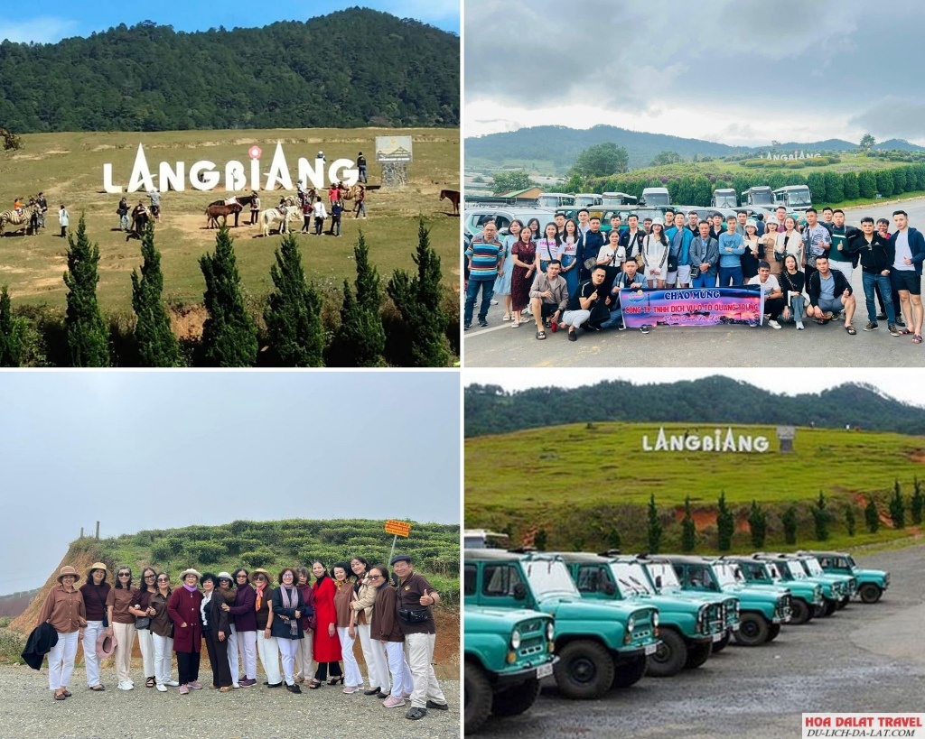 hình ảnh khách đi Tour Langbiang 1 ngày
