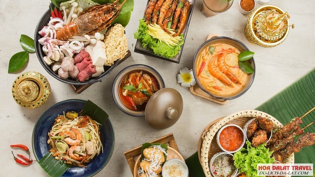 Nhà hàng The Thai Cuisine Đà Lạt nổi tiếng với món ăn Thái tươi ngon
