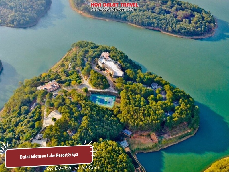 Dalat Edensee Lake Resort & Spa tọa lạc bên bờ Hồ Tuyền Lâm thơ mộng