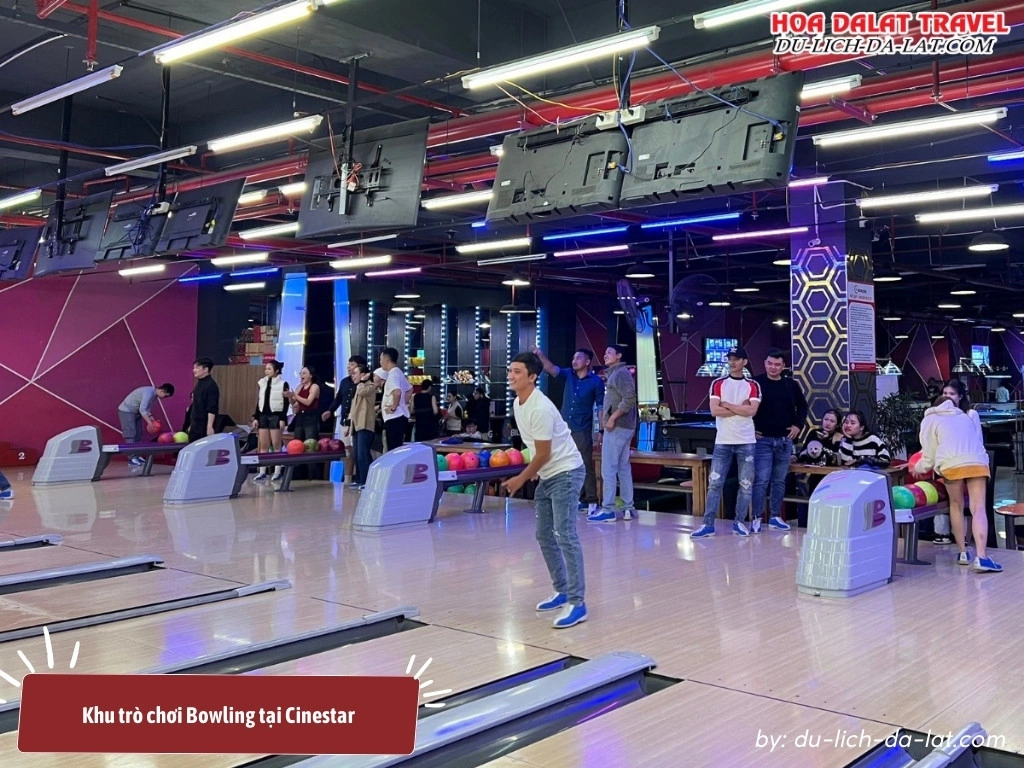 C'Bowling mang đến không gian rộng rãi, thoáng mát, phù hợp cho các hoạt động vui chơi và thư giãn