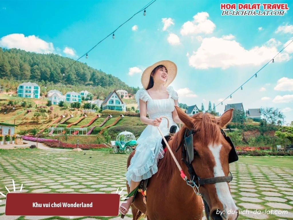 Khu vui chơi Wonderland là một điểm đến giải trí hấp dẫn