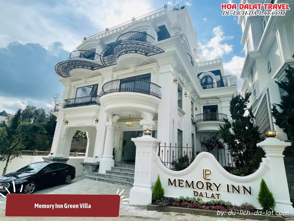 Memory Inn Green Villa Đà Lạt là khách sạn 2 sao có thiết kế hiện đại