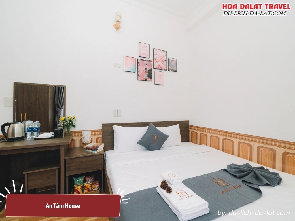 AN TÂM House Đà Lạt là khách sạn 2 sao tiện nghi