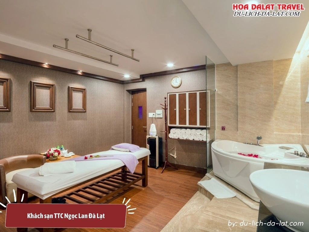 Dịch vụ xông hơi, spa & massage ở TTC Ngọc Lan 