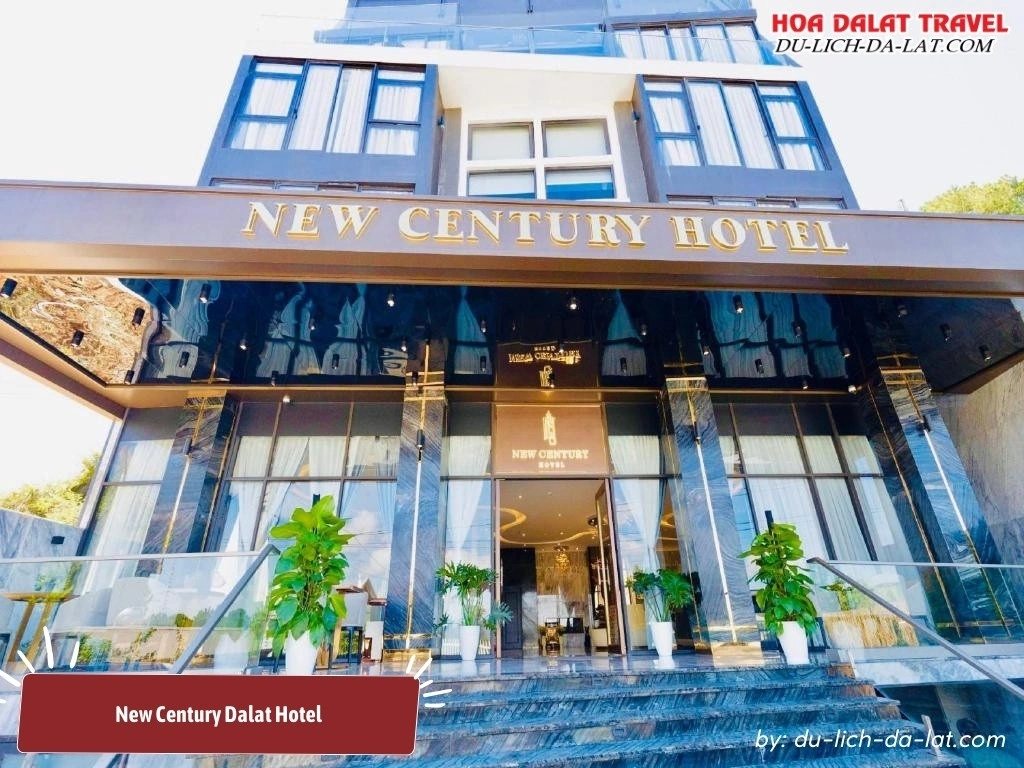 New Century Dalat Hotel được thiết kế theo phong cách hiện đại