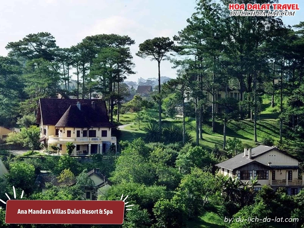 Ana Mandara Villas Dalat Resort & Spa nằm giữa rừng thông thơ mộng