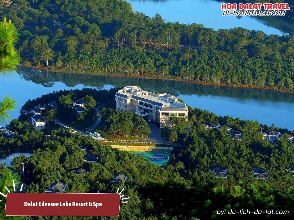 Dalat Edensee Lake Resort & Spa là khu nghỉ dưỡng 5 sao tọa lạc bên hồ Tuyền Lâm