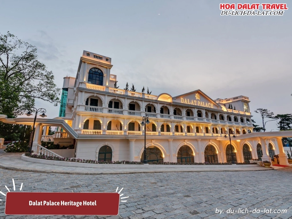 Dalat Palace Heritage Hotel là một khách sạn 5 sao mang đậm dấu ấn lịch sử và kiến trúc Pháp cổ điển