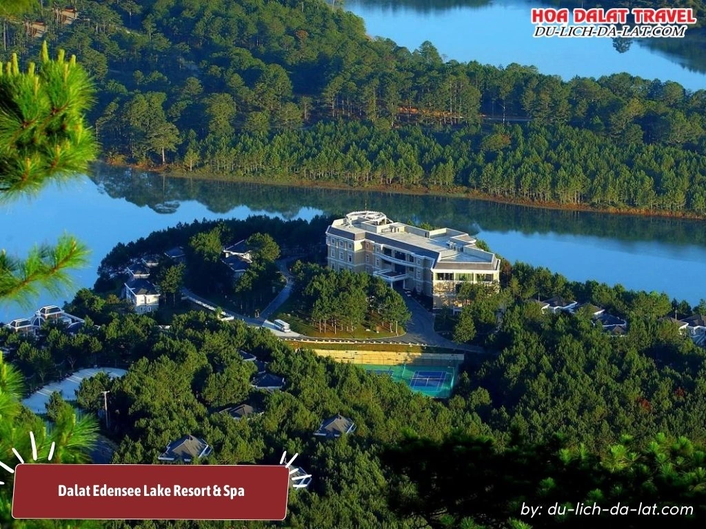 Dalat Edensee Lake Resort & Spa là khu nghỉ dưỡng 5 sao sang trọng, tọa lạc bên bờ hồ Tuyền Lâm