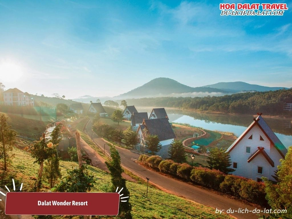 Dalat Wonder Resort là khu nghỉ dưỡng 4 sao như một ngôi làng châu Âu thu nhỏ 