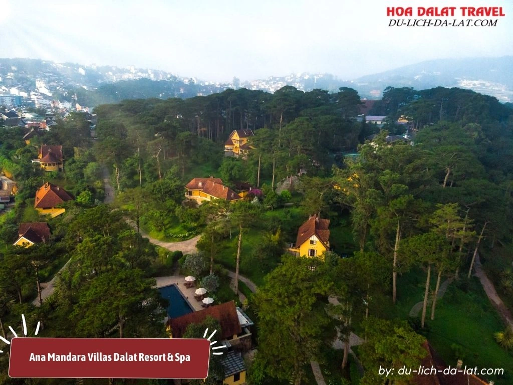 Ana Mandara Villas Dalat Resort & Spa là khu nghỉ dưỡng 5 sao kiểu Pháp cổ điển