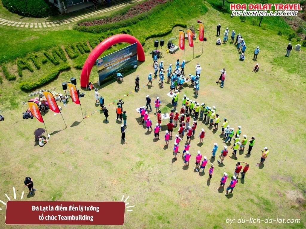 Đà Lạt là điểm đến lý tưởng tổ chức Teambuilding