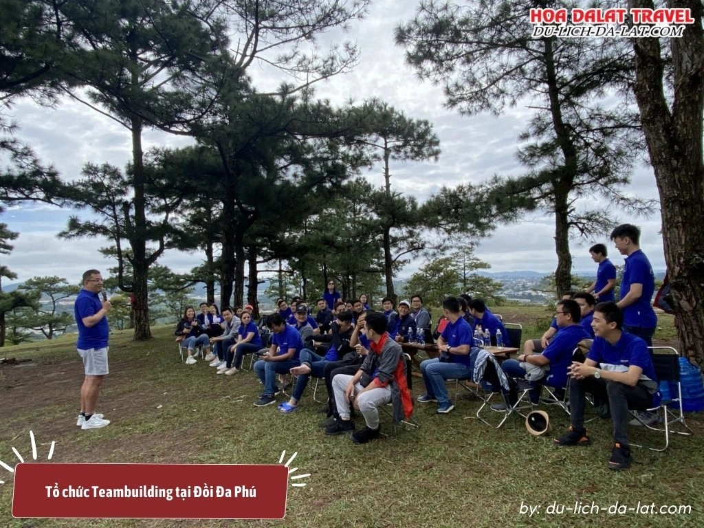 Tổ chức Teambuilding tại Đồi Đa Phú