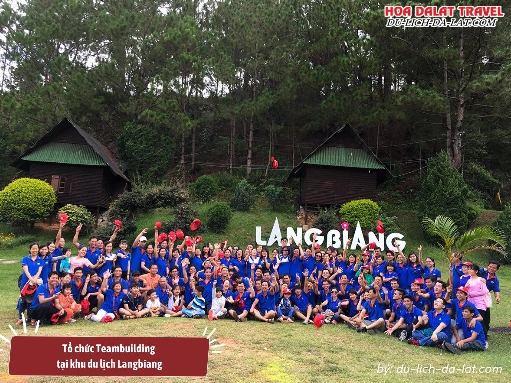 Tổ chức Teambuilding tại khu du lịch Langbiang