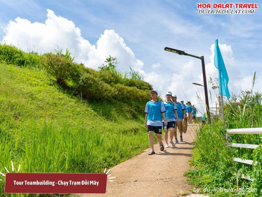 Tour Teambuilding - Chạy Trạm Đồi Mây