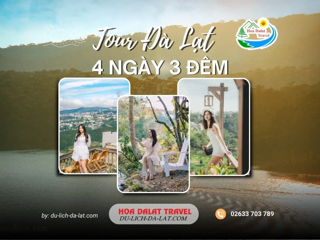 Tour Đà Lạt 4 ngày 3 đêm