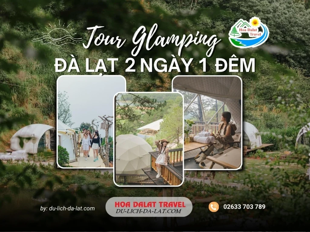 Tour glamping Đà Lạt 2 ngày 1 đêm