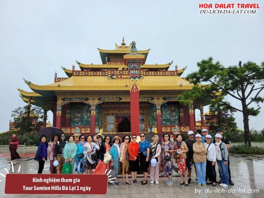 Kinh nghiệm tham gia Tour Samten Hills Đà Lạt 1 ngày