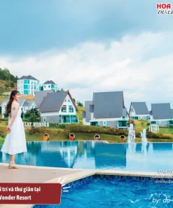 Thư giãn tại hồ bơi ngoài trời của Dalat Wonder Resort