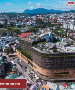 Khách sạn Colline có tiêu chuẩn 4 sao sang trọng, vị trí ngay trung tâm Đà Lạt