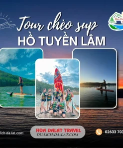 Tour chèo sup hồ Tuyền Lâm