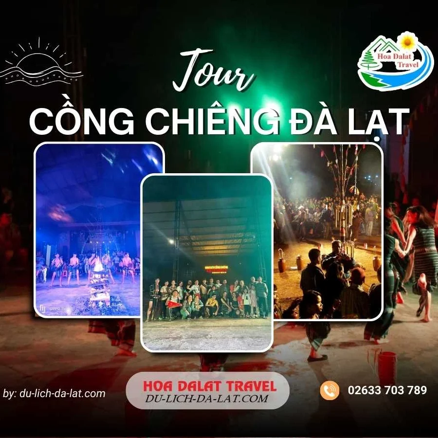 Tour cồng chiêng Đà Lạt