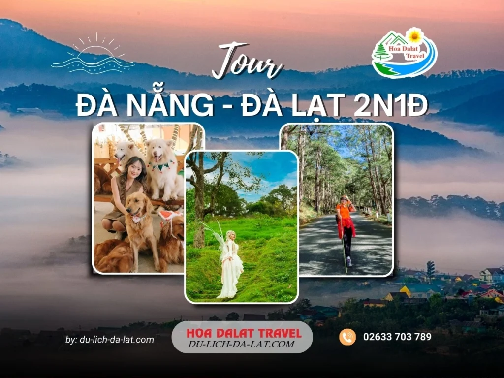 Tour Đà Nẵng Đà Lạt 2 ngày 1 đêm