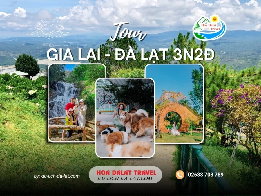 Tour Gia Lai Đà Lạt 3 ngày 2 đêm