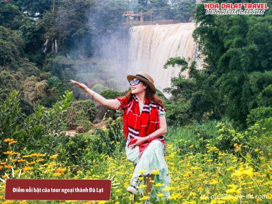 Tour ngoại thành tham quan nhiều địa điểm nổi tiếng tại Đà Lạt